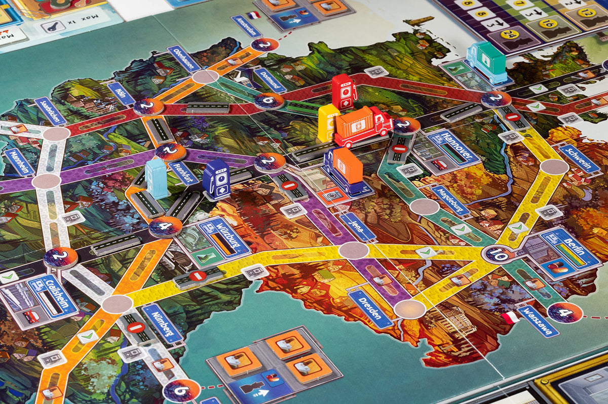 Autobahn Board Game by Alley Cat Games 3