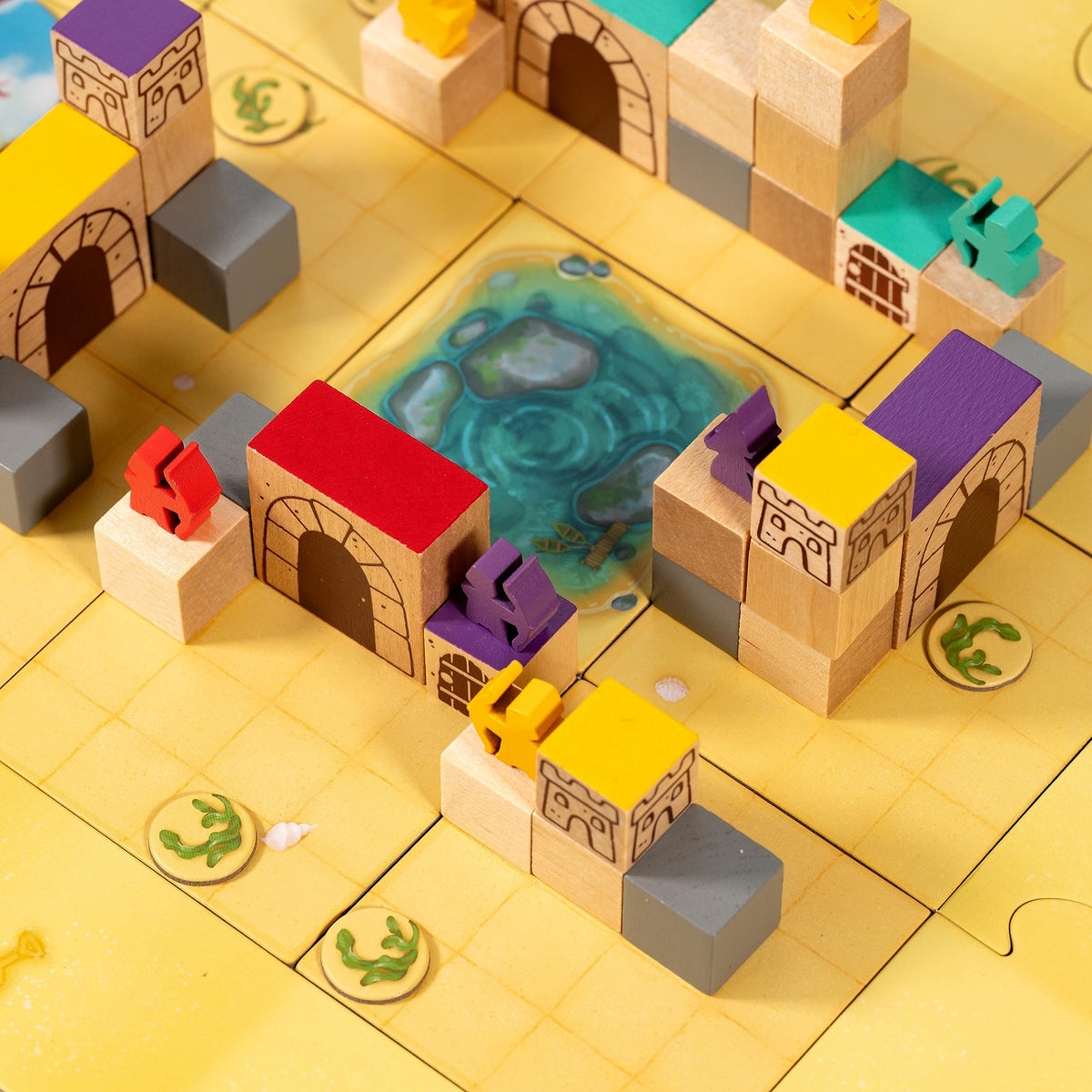 Castles by The Sea by Brotherwise Games, Strategy Board Game 5