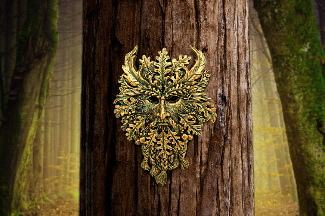 Bronze Spirit of the Ents Hanging Wall Plaque 20cm