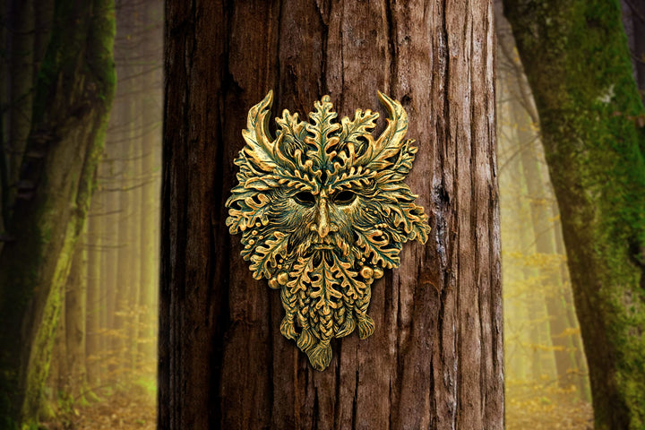 Bronze Spirit of the Ents Hanging Wall Plaque 20cm