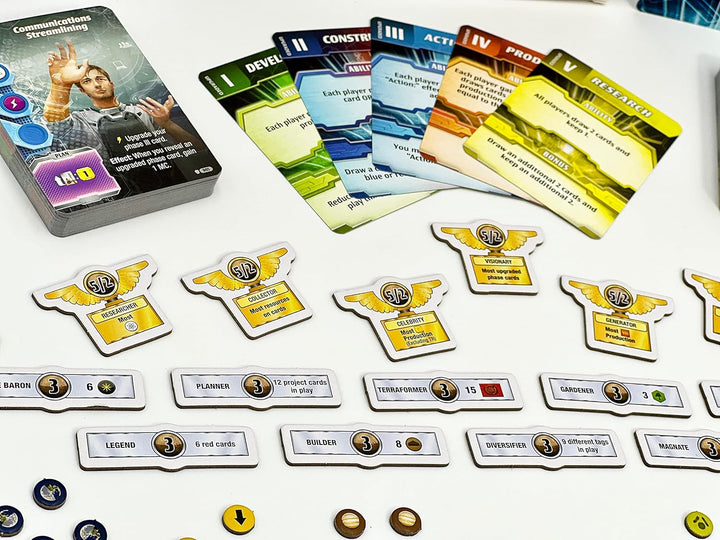 Terraforming Mars Ares Expedition Discovery Board Game Expansion by Stronghold