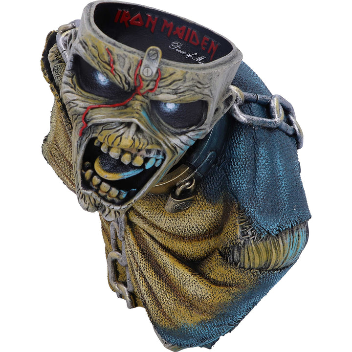 Iron Maiden Piece of Mind Eddie Bust Box Small 12cm Officially Licensed