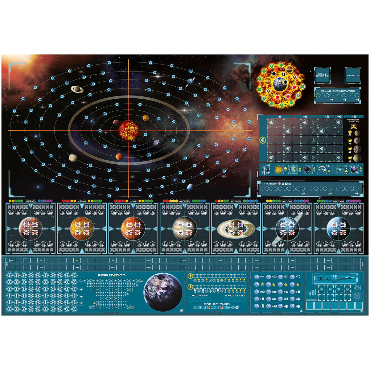 Starship Interstellar Board Game by Pendragon Game Studios 2