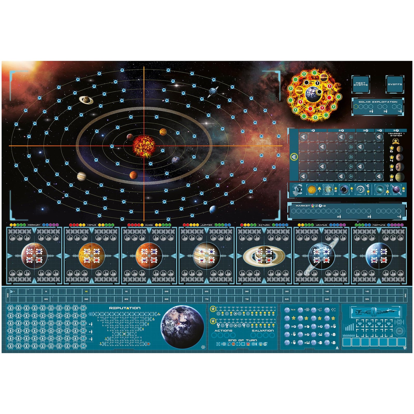 Starship Interstellar Board Game by Pendragon Game Studios 2