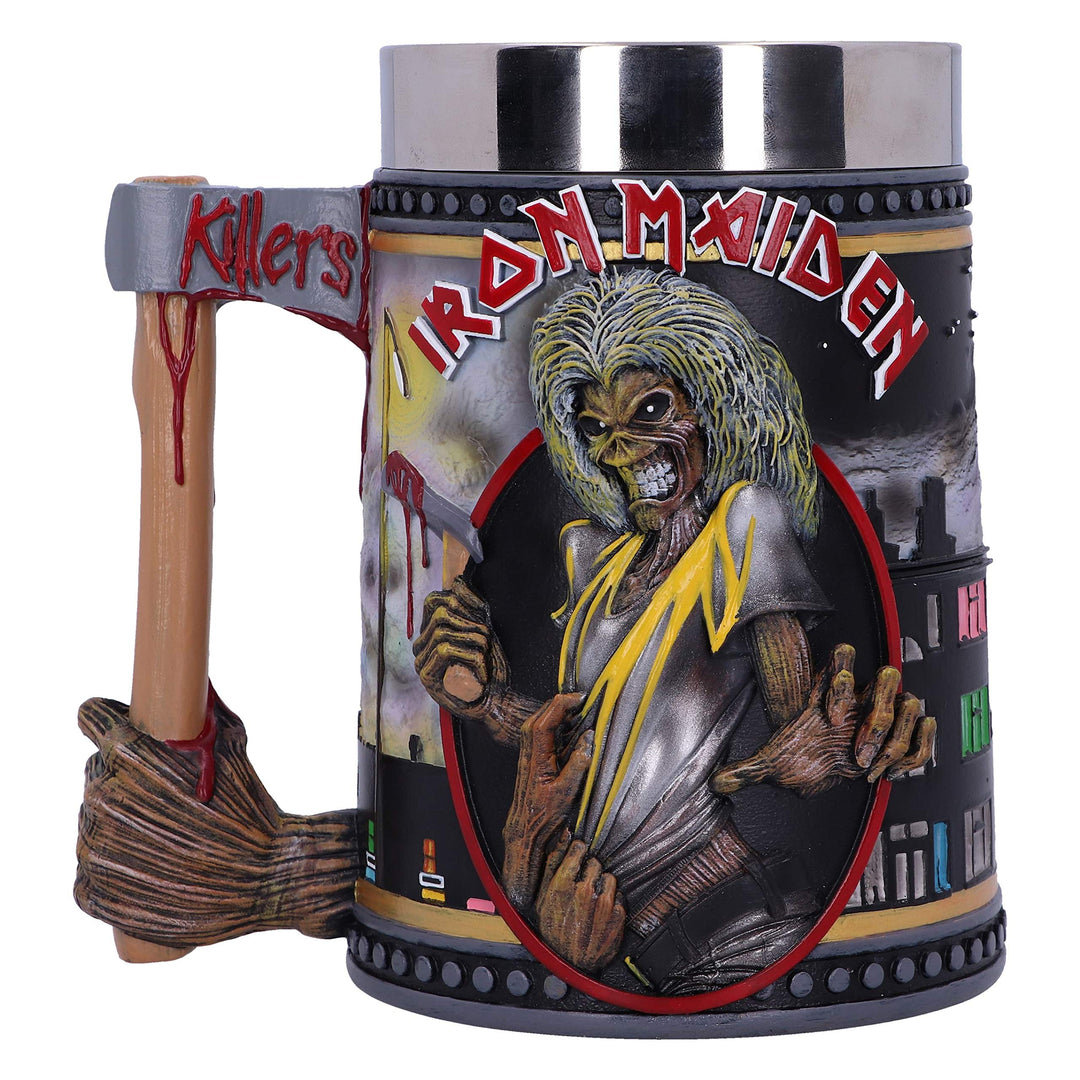 Iron Maiden The Killers Eddie Album Tankard 15.5cm Officially Licensed