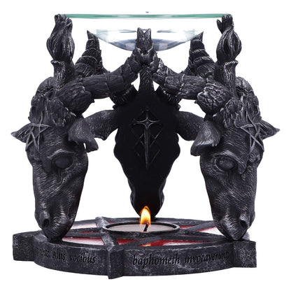 Occult Baphomet Head Oil Burner 13.5cm 4