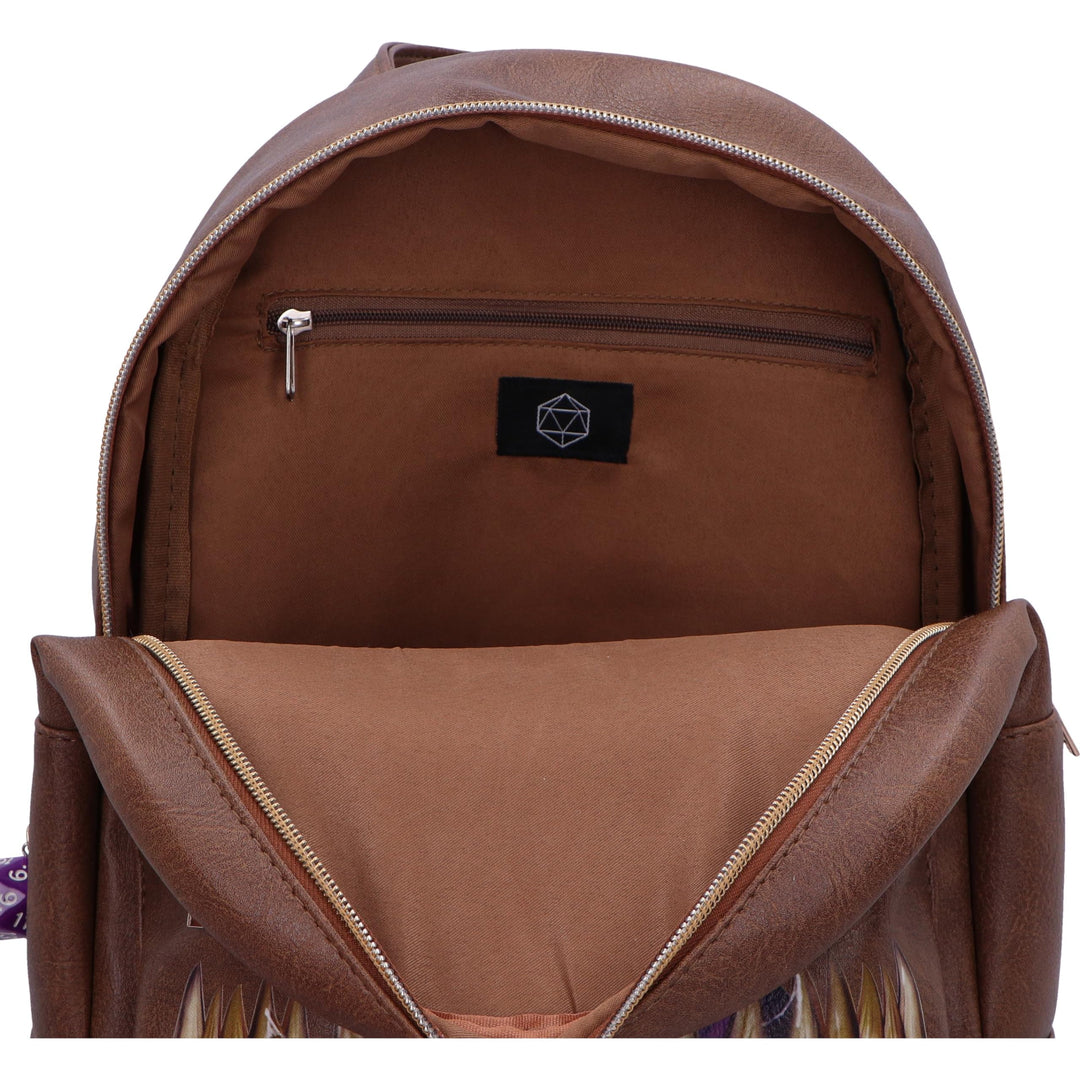 Dungeons Dragons Mimic Brown Backpack 28cm