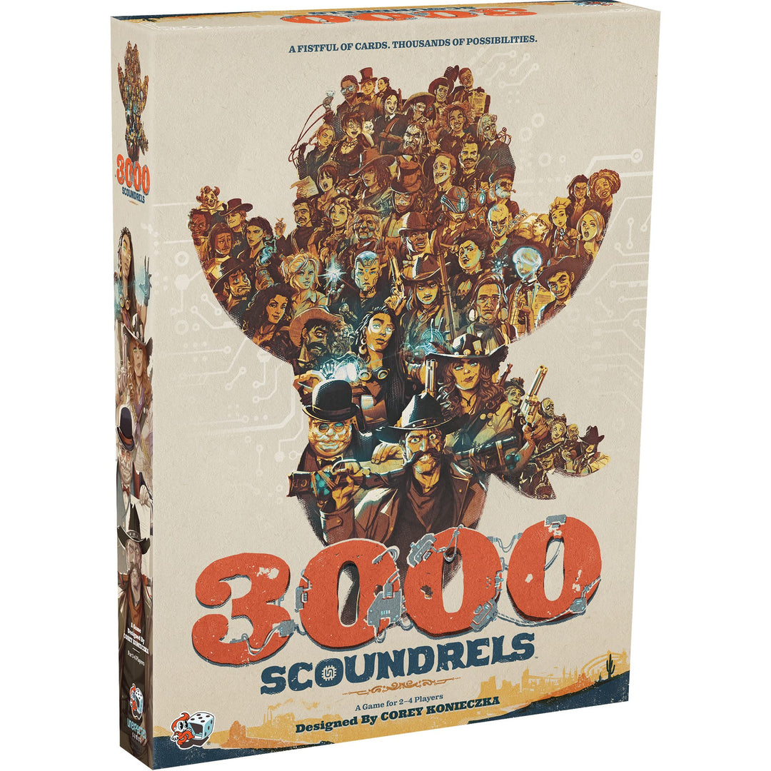 3000 Scoundrels Board Game Strategy Family Fun