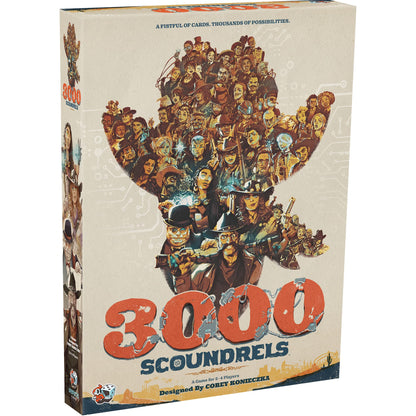 3000 Scoundrels Board Game Strategy Family Fun 1