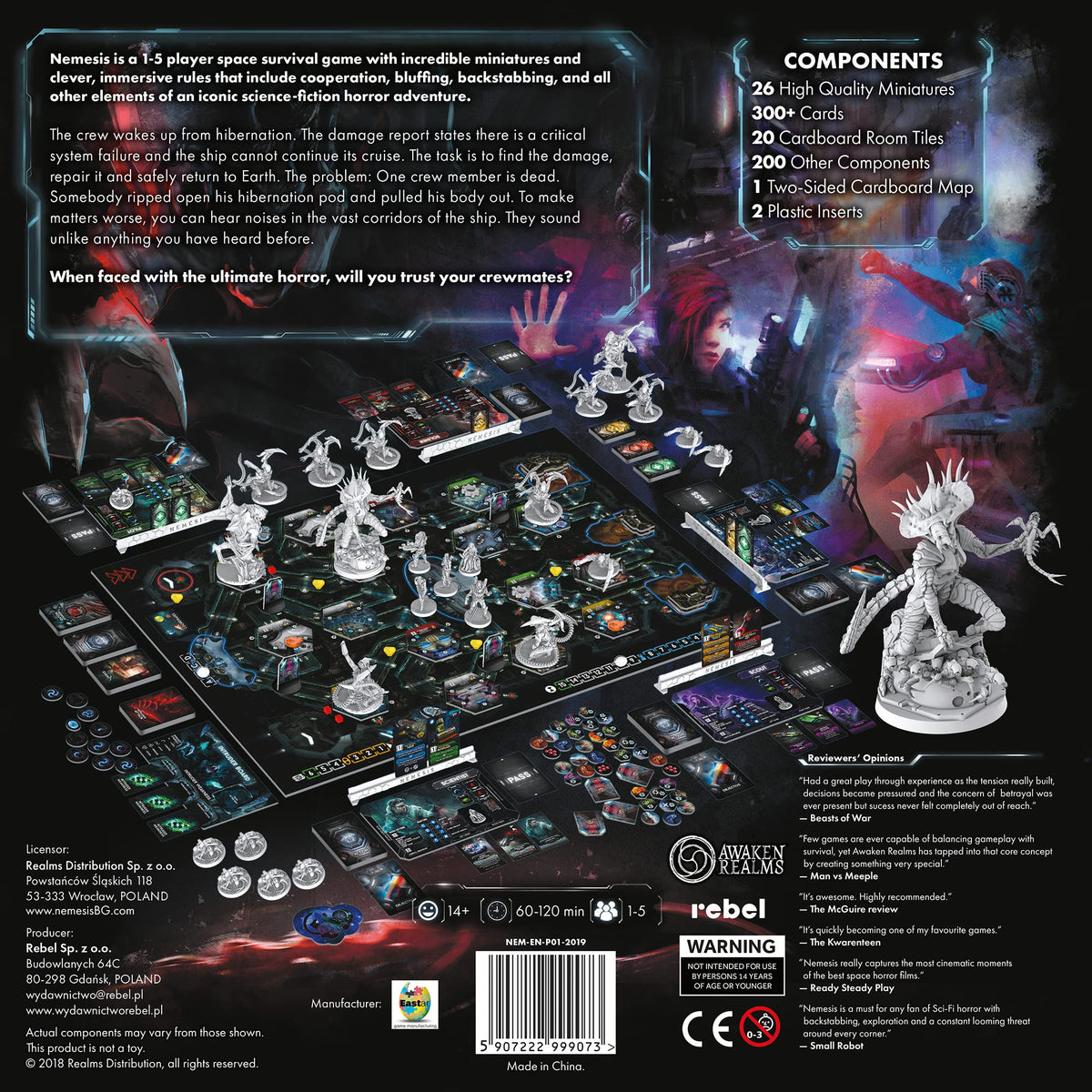 Nemesis Board Game by Awaken Realms 2