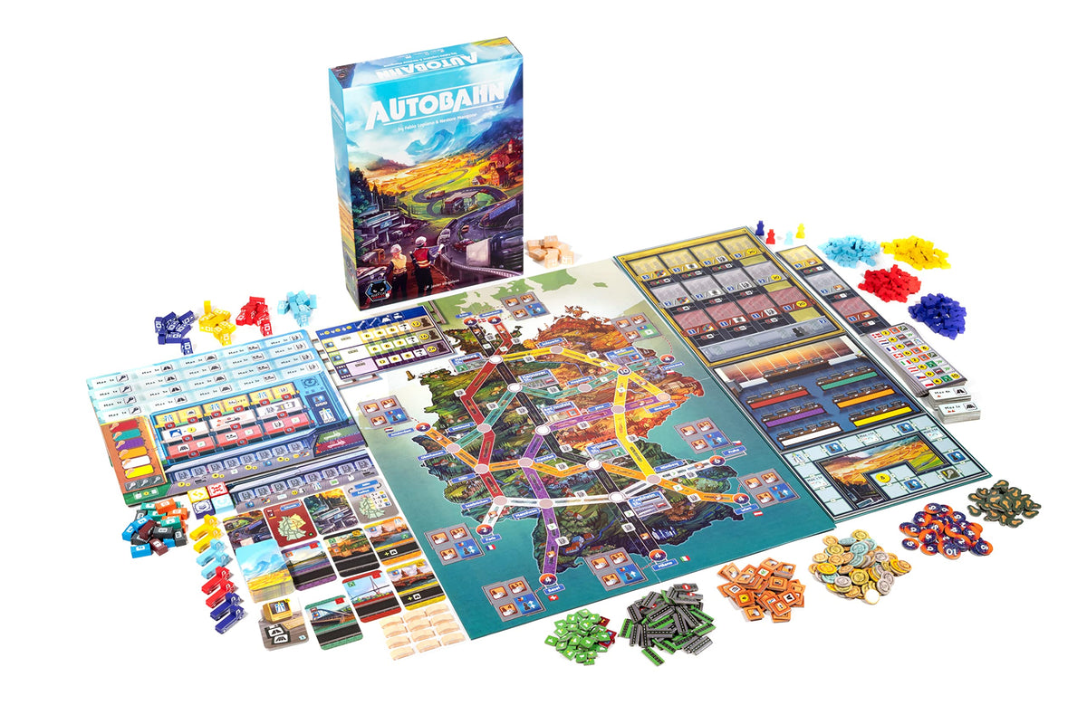Autobahn Board Game by Alley Cat Games 2