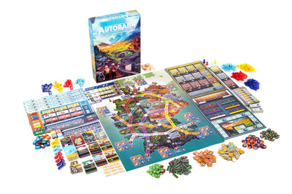 Autobahn Board Game by Alley Cat Games 2