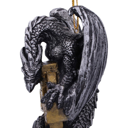 Claus Festive Hanging Dragon Ornament 11cm 7