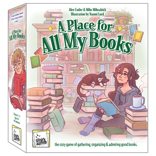 A Place For All My Books Board Game by Smirk and Dagger 1