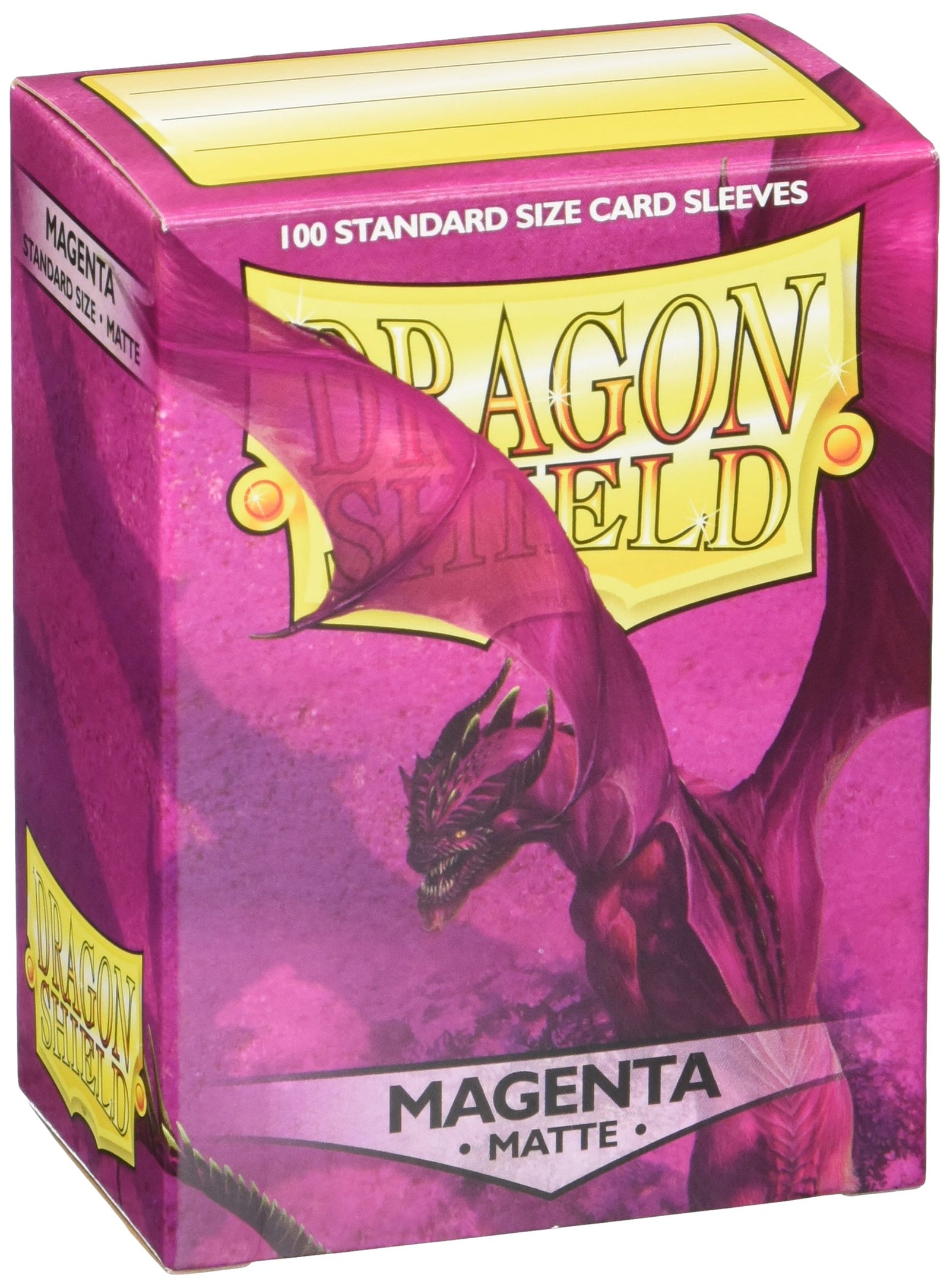 UNIT Dragon Shield Matte Magenta 100 ct in box Gaming Accessory by Arcane Tinmen 1