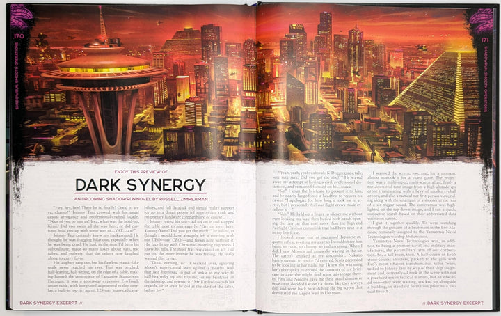 Catalyst Game Labs Shadowrun Smooth Operations Core Face Rulebook for Shadowrun Sixth World RPG - Enhance Social Play with New Mechanics Augmentationsn Adept Powers and Character Qualities