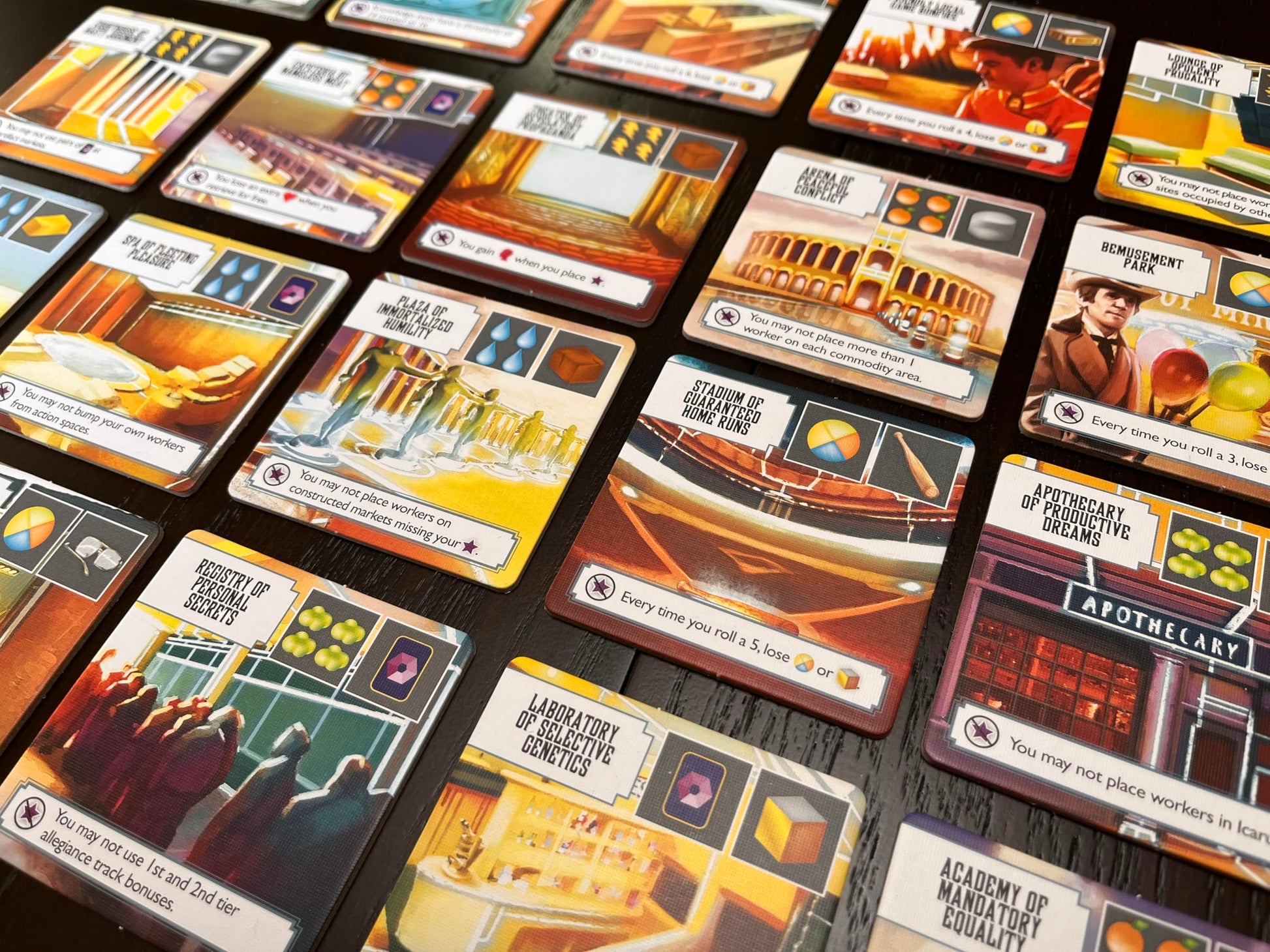 Stonemaier Games: Euphoria: Build a Better Dystopia (Base Game) | Competitive Dice Worker Placement Strategy Board Game | for Adults and Family | 2-6 Players, 60 Mins, Ages 14+ 6
