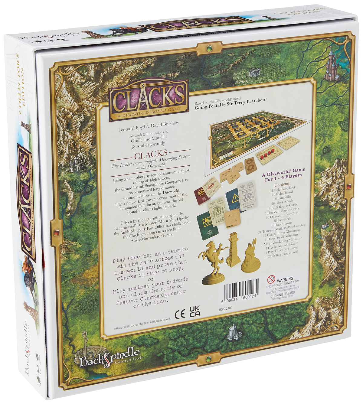 Clacks Collectors Edition Board Game by Backspindle 4