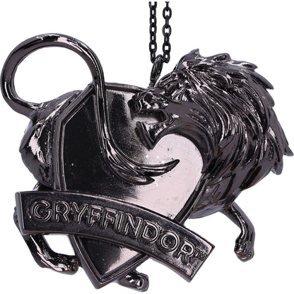 Harry Potter Gryffindor Crest Silver Weighted Hanging Ornament 6