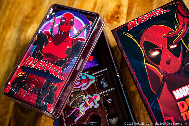 Marvel Dice Throne Deadpool Deluxe Expansion Board Game by USA OPOLY