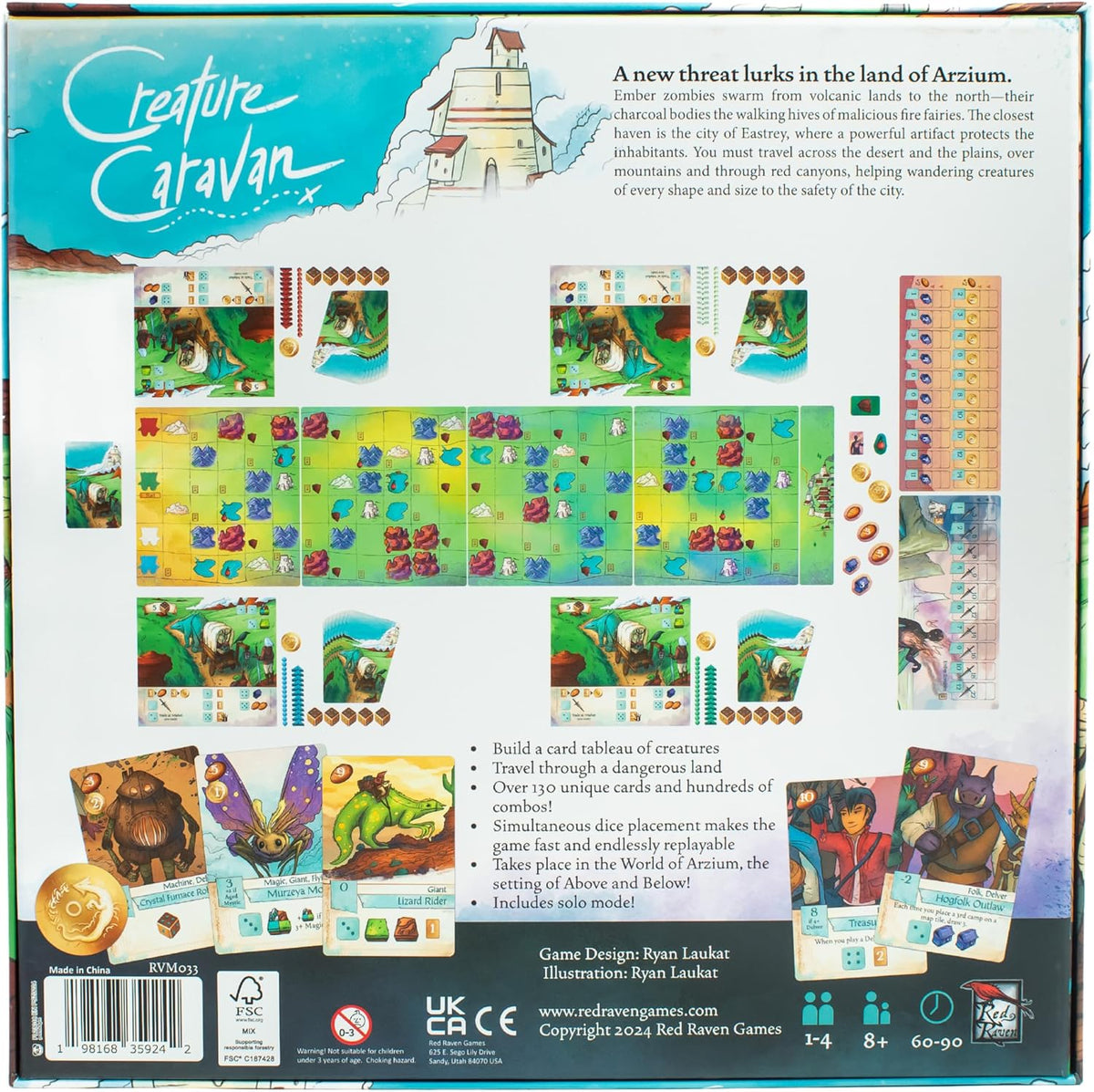 Creature Caravan Board Game