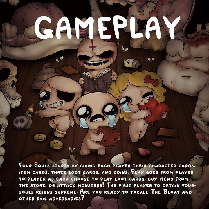 Maestro Media: The Binding of Isaac: Four Souls - Ultimate Collection - Contains 2nd Ed. Base Game, Four Souls+ & Requiem Expansions