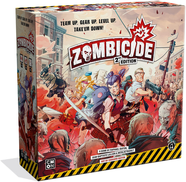 Zombicide Board Game 2nd Edition Strategy Cooperative Story