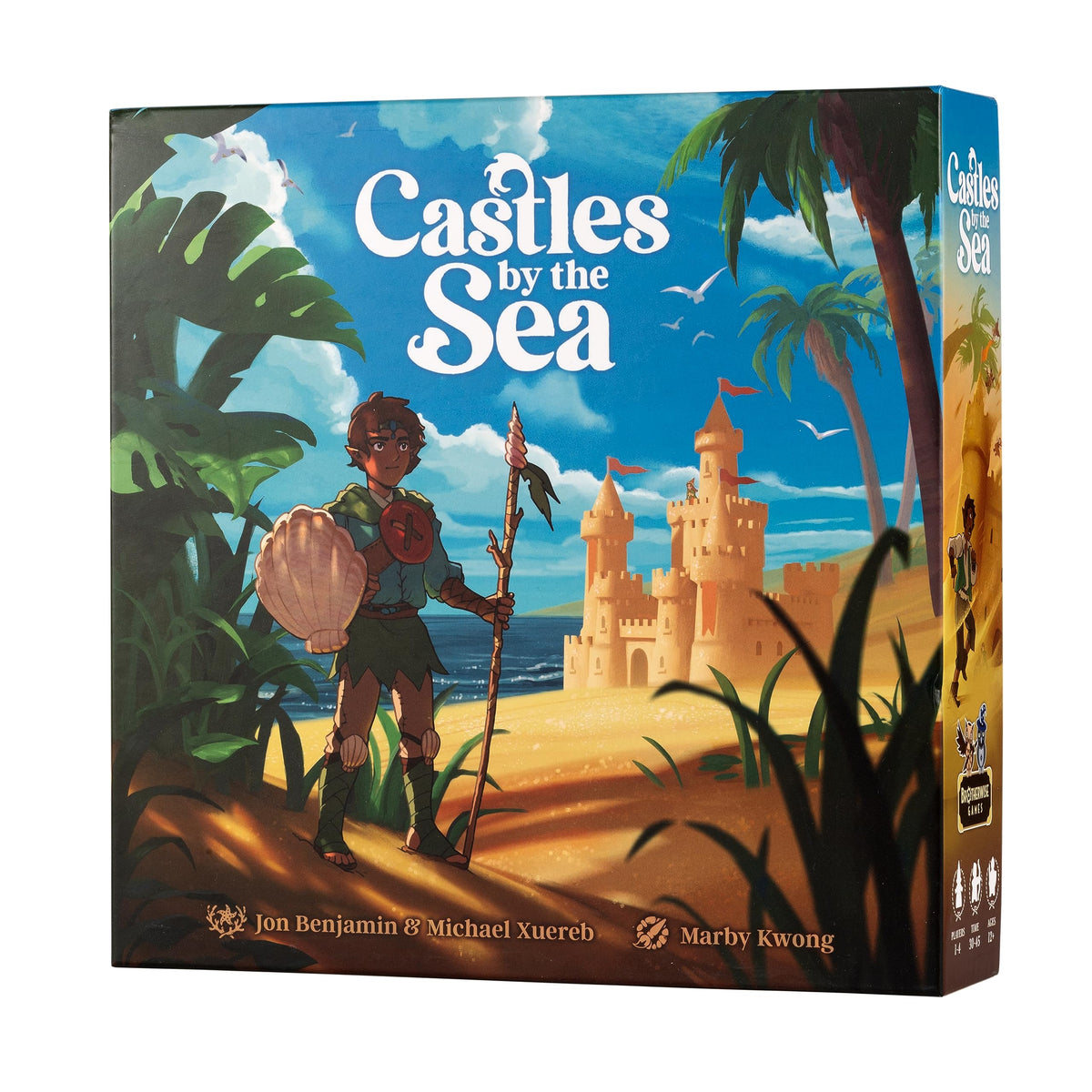Castles by The Sea by Brotherwise Games, Strategy Board Game 1