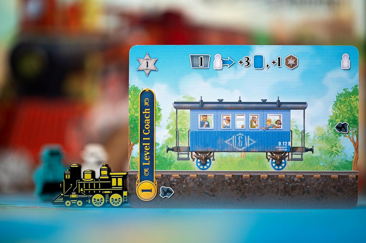 Isle of Trains All Aboard Board Game