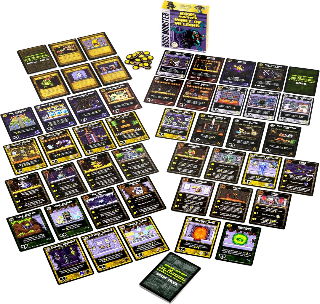 Boss Monster Vault of Villains Card Game Expansion by Brotherwise
