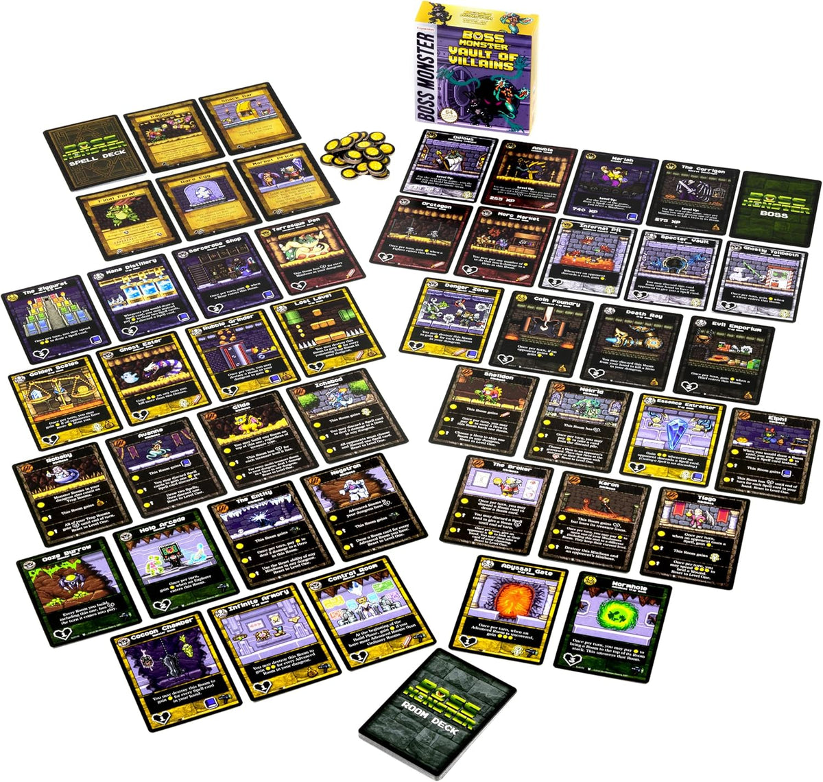 Boss Monster Vault of Villains Card Game Expansion