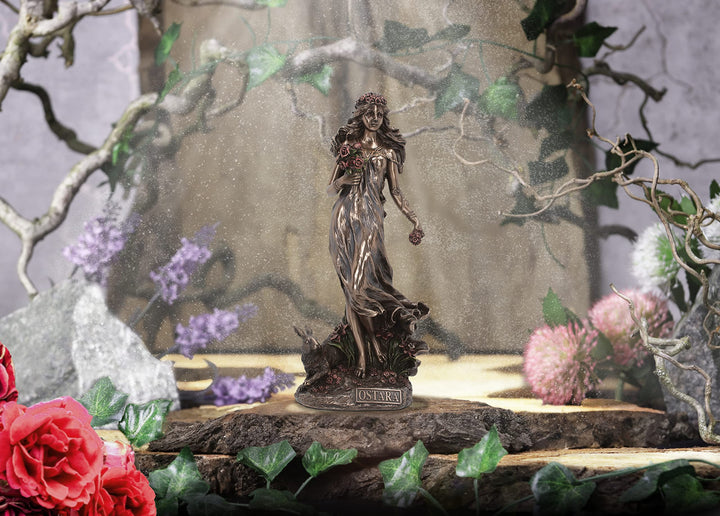 Ostara Goddess of Spring and Dawn Bronze Figurine 26.5cm
