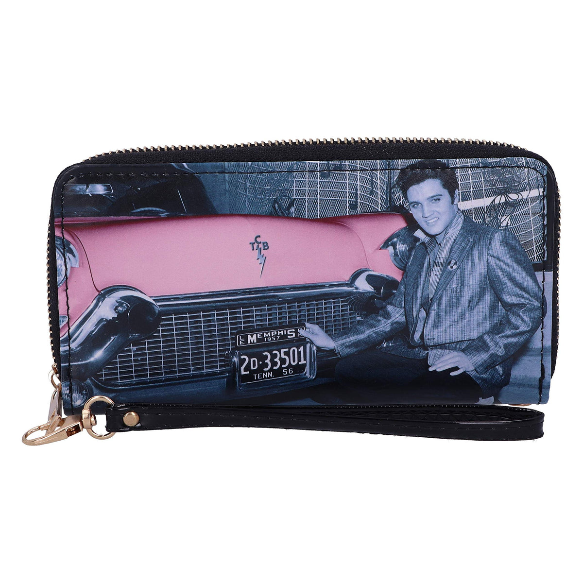 Elvis Pink Cadillac Womens Purse 19cm 2