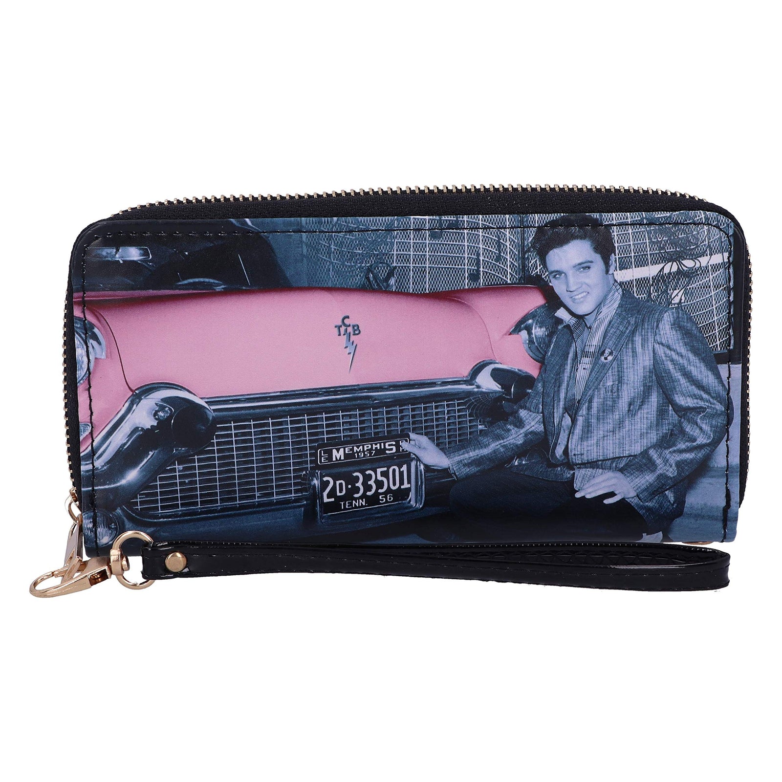 Elvis Pink Cadillac Womens Purse 19cm 2