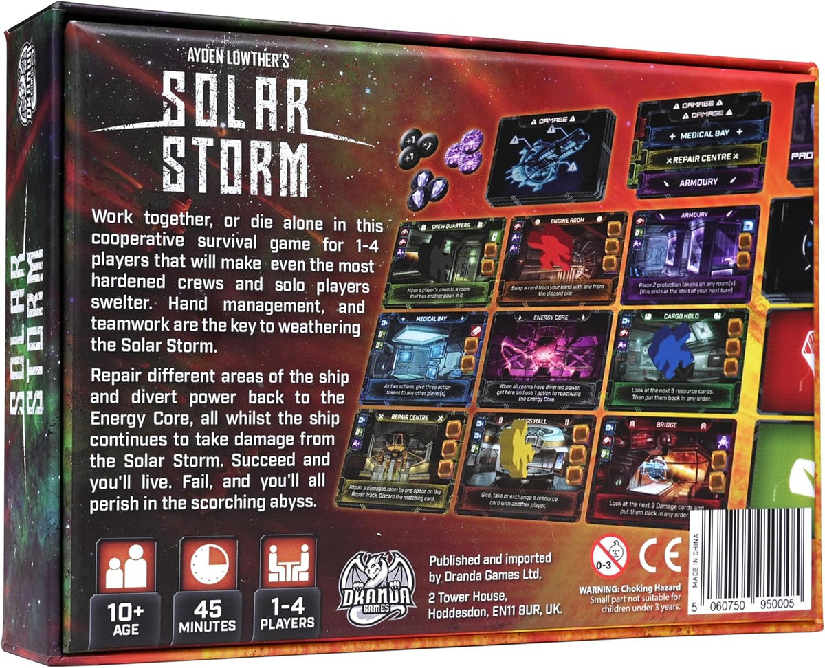 Solar Storm Board Game