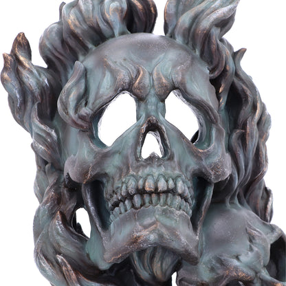 Comedy and Tragedy Skull Ornament 33.5cm 5