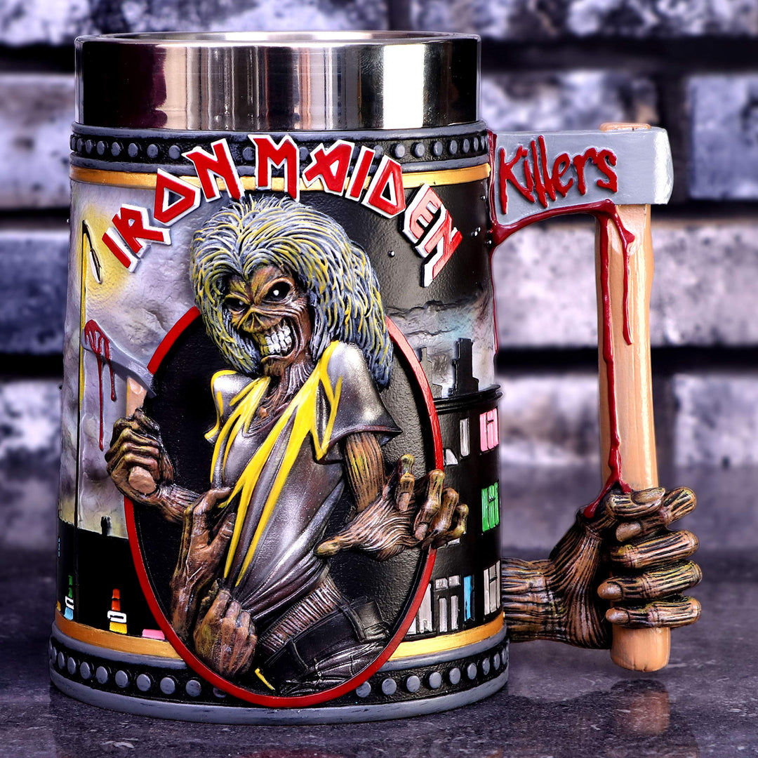 Iron Maiden The Killers Eddie Album Tankard 15.5cm Officially Licensed