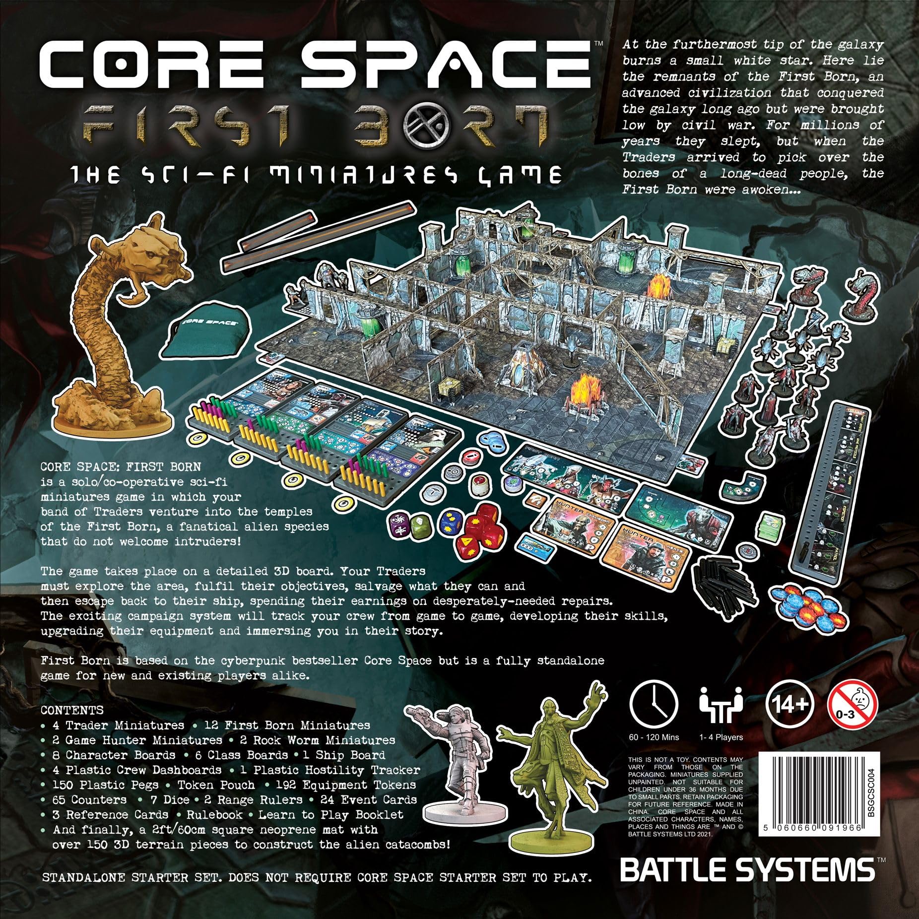 Core Space First Born Starter Set Board Game by Battle System 6