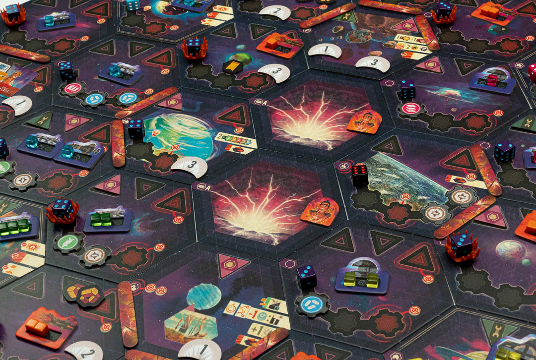 Mindclash Games Voidfall - Standard Edition Base Game for 1-4 Players | Grand-Scale 4X Space Strategy with Deterministic Combat & Asymmetric Factions | Competitive, Cooperative & Solo Modes