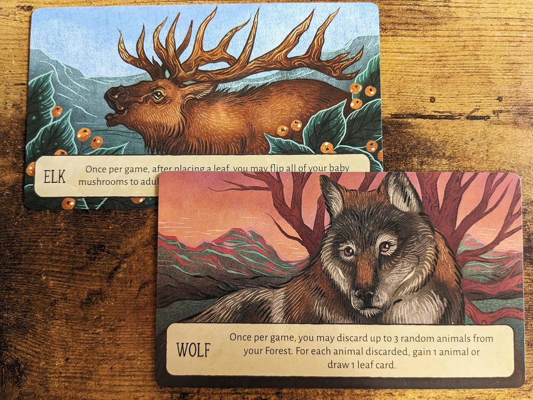 Season of the Bear Expansion Leaf Board Game by Weird City