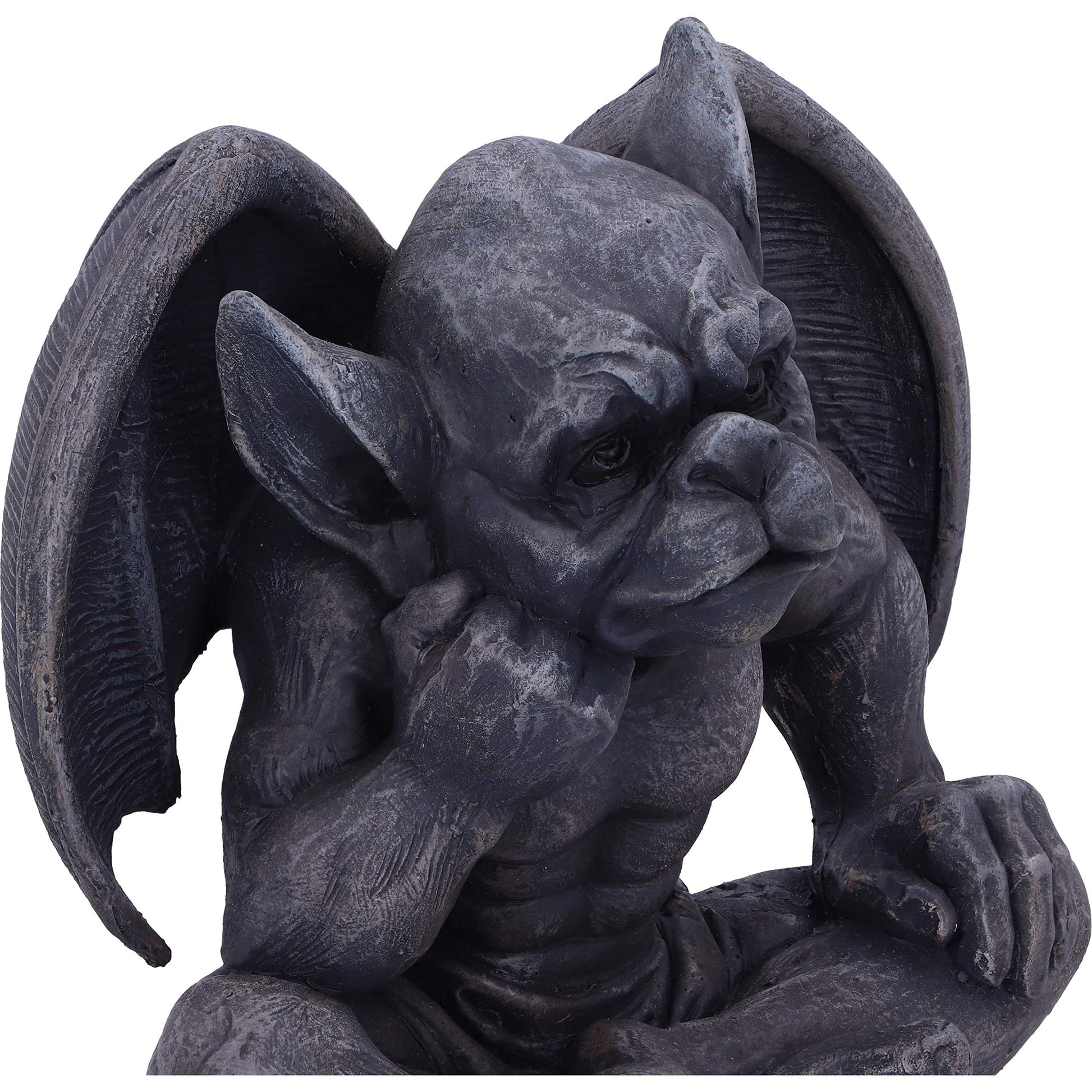 Laverne Dark Black Grotesque Gargoyle Figurine 13cm 6