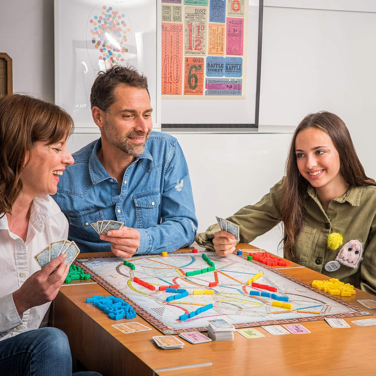 Ticket to Ride Board Game A Cross-Country Train Adventure for Friends and Family 7