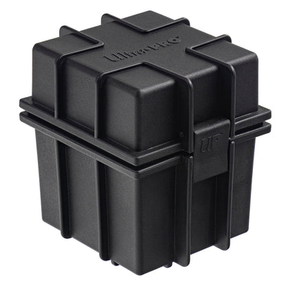 Ultra PRO - Black Stackable Deck Box - Protect & Store up to 100 Standard Size Sports Cards, Gaming Cards, Trading Cards, Or Any Other Collectible Standard Size Cards, Protect Against The Elements 2