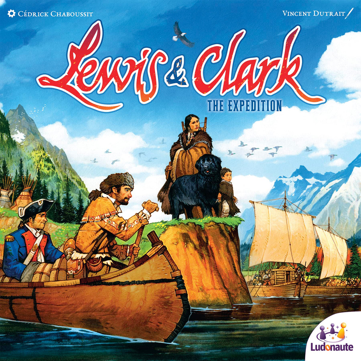 Ludonaute Lewis & Clark The Expedition Second Edition - Ludonaute Games, Strategy Board Game, Ages 14+, 1-5 Players, 120 Min 5