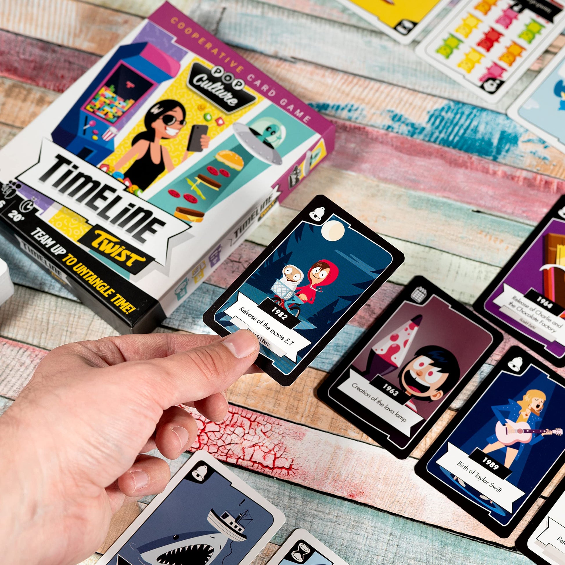Timeline Twist Pop Culture Edition Test Your Chronological Knowledge Cooperative Trivia 4