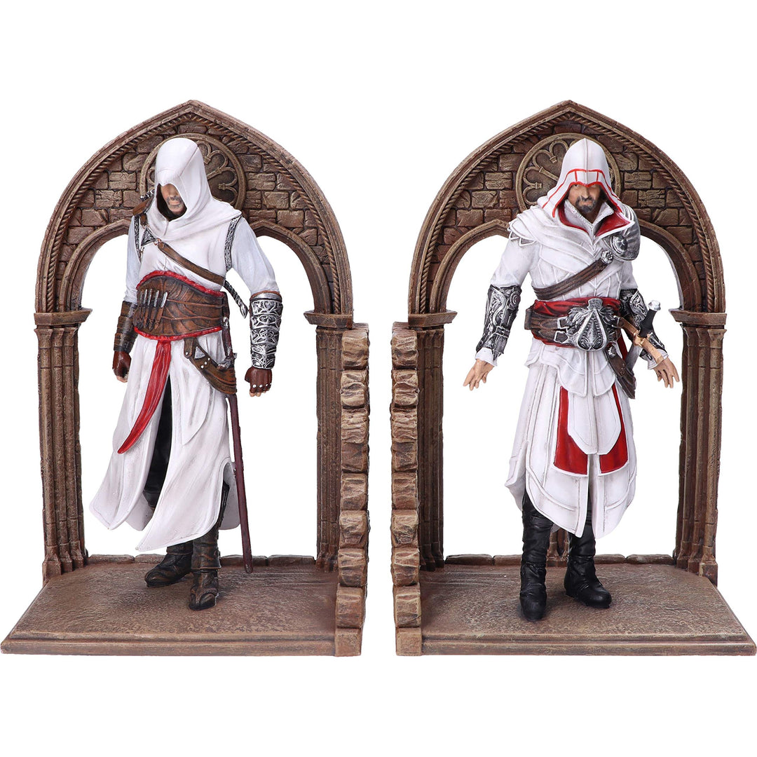 Assassins Creed Altar and Ezio Library Gaming Bookends 24cm Officially Licensed