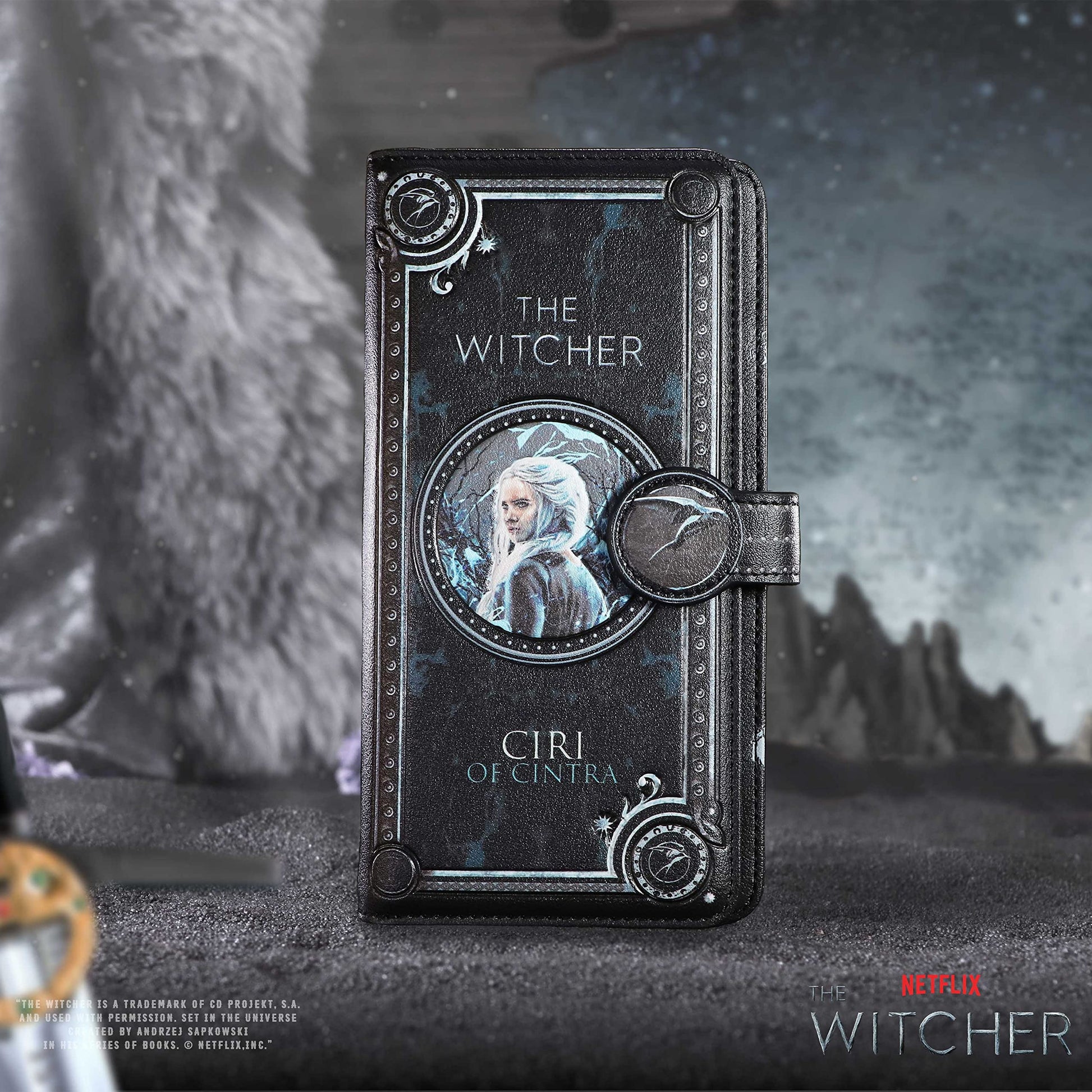 The Witcher Princess Cirilla of Cintra Ciri Embossed Purse 18.5cm 8