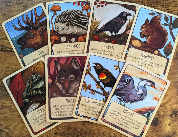 Season of the Bear Expansion Leaf Board Game by Weird City