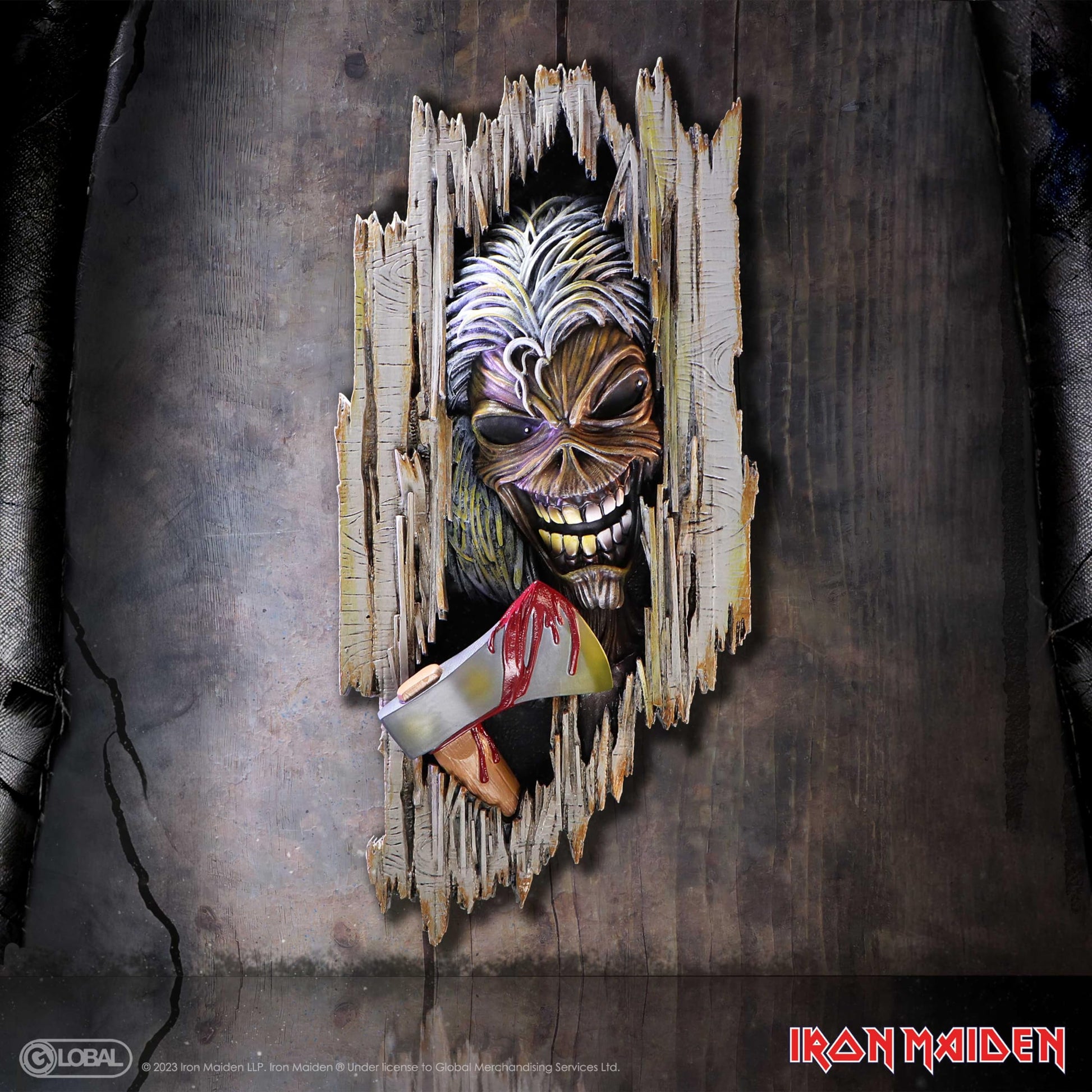 Iron Maiden Killers Eddie Wall Plaque 30.5cm Officially Licensed 4