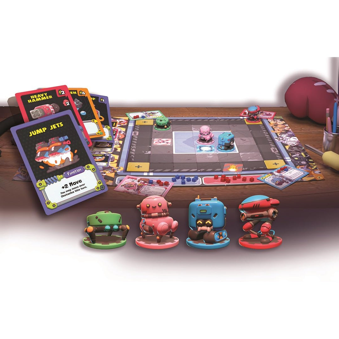 Wise Wizard Games: Robot Quest Arena Deckbuilding Board Game